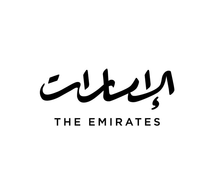 شعار الإمارات بخط عربي